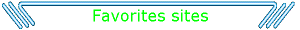 Favorites sites